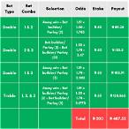 6 folds bet explained